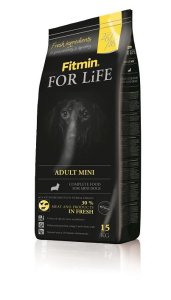 Fitmin for life adult mini 15kg psie granuly.