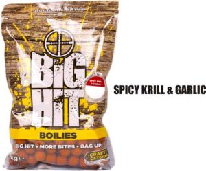 Boilie CRAFTY CATCHER Big Hit SPICE KRILL AND GARLIC.