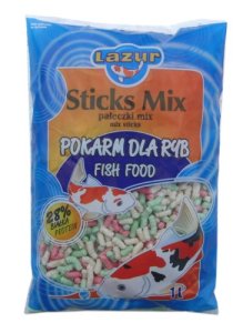 POND STICK MIX 1L krmivo pre jazierkové ryby