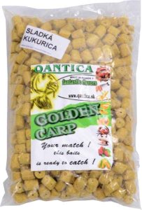 QANTICA pelety s dierkou Golden Carp 150g 10mm Jahoda