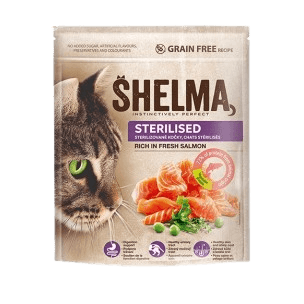 Shelma GF CAT ADULT STERIL losos 750g