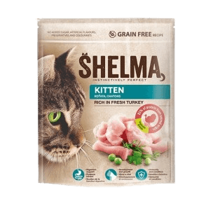 Shelma GF CAT KITTEN morka 750g