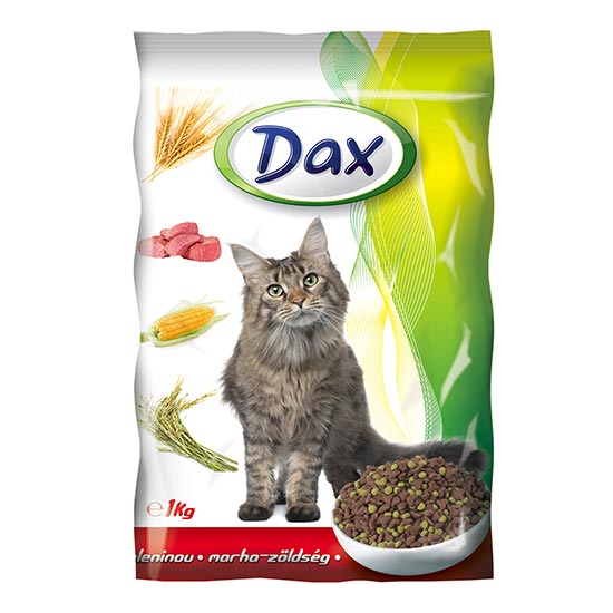 DAX mačacie granuly –hovädzie a zelenina 1kg