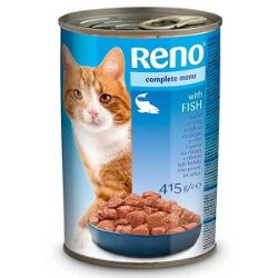 RENO Cat Konzerva kúsky - ryba 415g