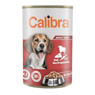 CALIBRA DOG KONZERVA PREM. HOV.PEC.ZELEN. 1240G