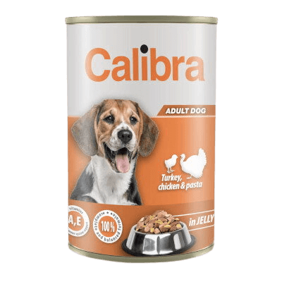 CALIBRA DOG KONZERVA PREM.MORK.KUR.CEST. 1240G