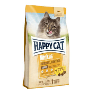 HAPPY CAT MINKAS HAIRBALL CONT.GEFLUGEL 10kg