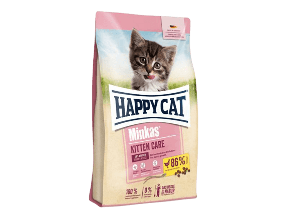 HAPPY CAT MINKAS KITTEN CARE GEFLUGEL 10kg