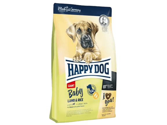 HAPPY DOG BABY GIANT LAMB&RICE 15kg