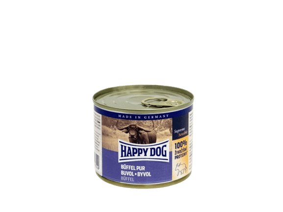 HAPPY DOG KONZ.BUFFEL PUR (BYVOLIE) 200g