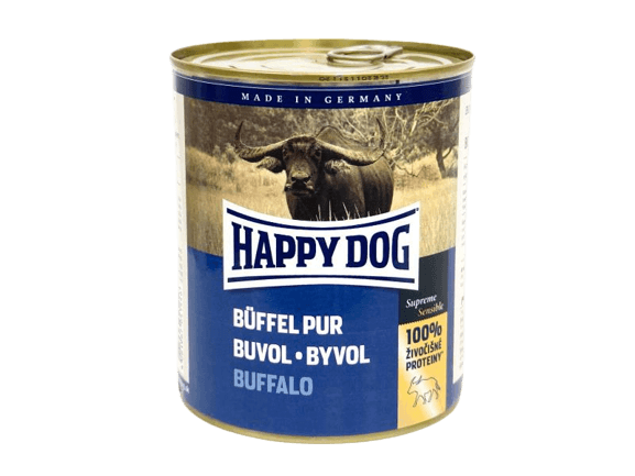 HAPPY DOG KONZ.BUFFEL PUR (BYVOLIE) 800g