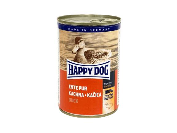 HAPPY DOG KONZ.ENTE PUR (KACACIE) 400g